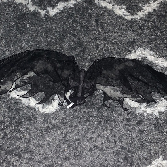 Gothic angel costume size M comes with halo and wings - Picture 8 of 8